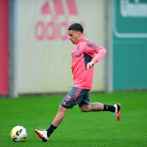 Gabriel faz último treino visando o jogo entre Palmeiras e Inter