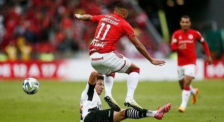 Internacional X Vasco pelo Campeonato Brasileiro