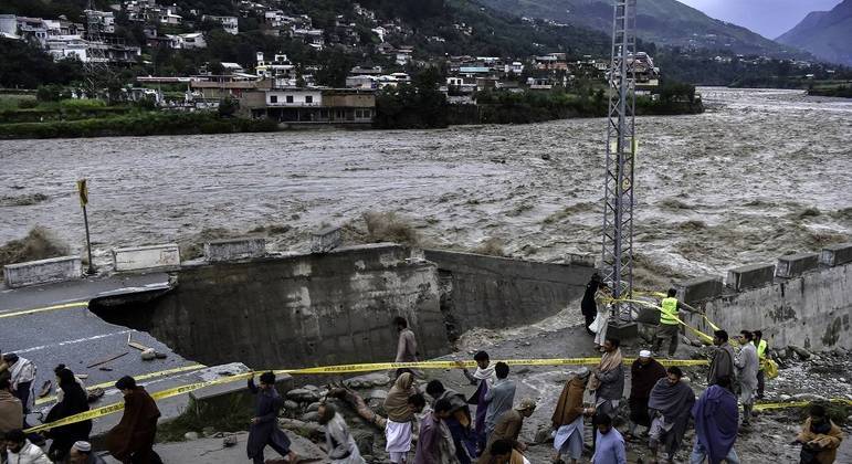 Governo paquistanês atribui os fenômenos extremos à mudança climática