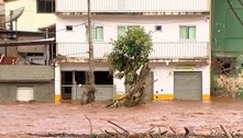 Chuva alaga casas de 66% dos moradores de Raposos (MG) 