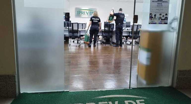 Polícia Civil do DF realiza buscas no Instituto de Previdência dos Servidores do Distrito Federal (Iprev-DF)