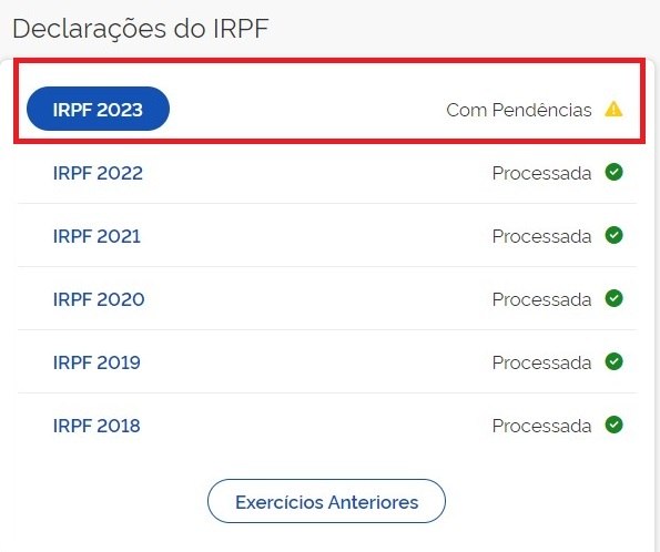 Imagem: ir 2023 pendencia extrato declaracao 16062023160044408 Veja como sair da malha fina para receber a restituição do IR 2023