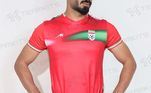 Irã (grupo B): camisa 2 (lançada oficialmente) / fornecedora: Majid
