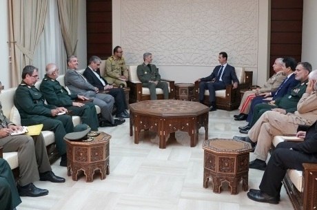 Assad se reuniu com Ministro da Defesa iraniano