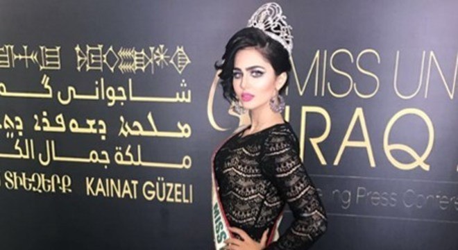 Miss Iraque 2015, Shimaa Qasim fugiu para a Jordânia após receber ameaças