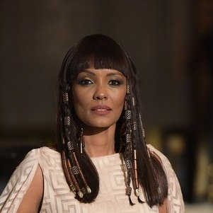 Atriz interpreta a rainha Amanishakheto em 'Gênesis'