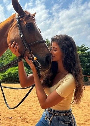 Isadora Cruz, a Rosa, em preparação para “Guerreiros do Sol"