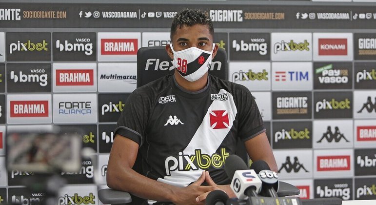 Isaque foi contratado pelo Vasco no início de 2022