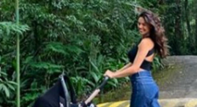 isis valverde foto filho