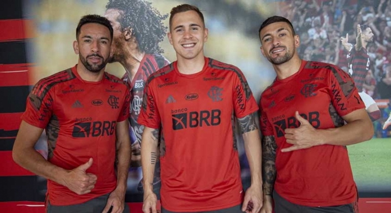 Isla, Piris e Arrascaeta estão de volta da Copa América. Reforços contra o Atlético amanhã