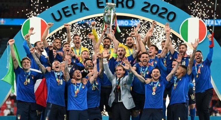 A Itália, agora, duas vezes campeã da Europa