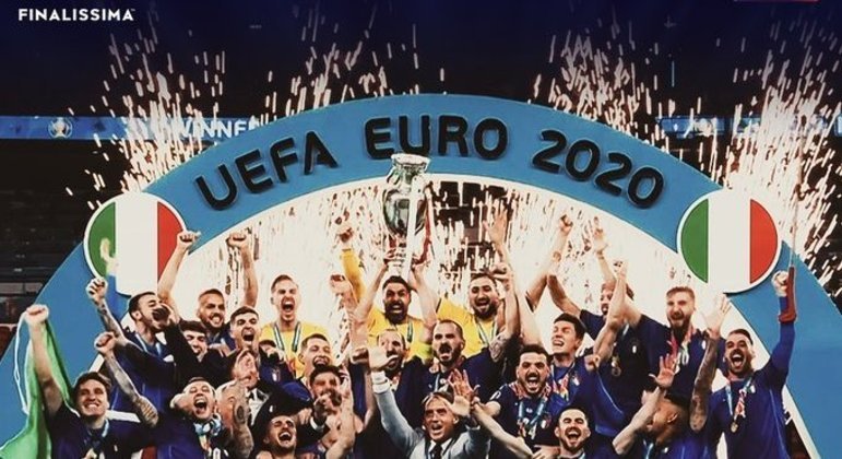 A Itália, campeã da Eurocopa/2020