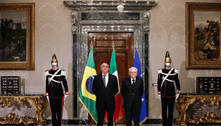 Bolsonaro fala de comércio de produtos militares com a Itália