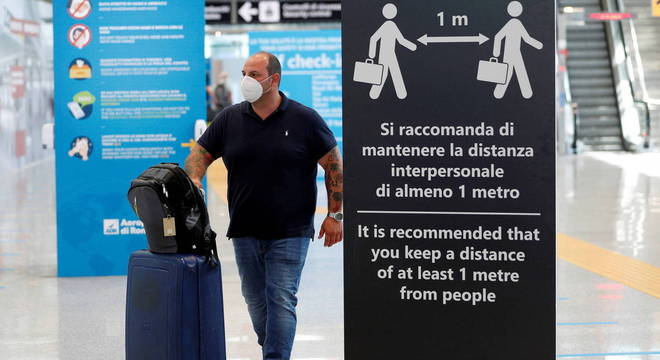 A Itália começou a relaxar as medidas sanitárias de isolamento social
