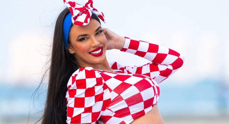 Ivana Knoll, modelo croata que é a musa da Copa de 2022