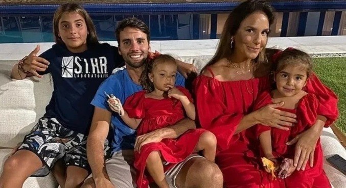 Daniel Cady, marido de Ivete, relatou dificuldade em criar os filhos