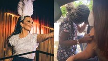 Ivete recebe 1ª dose de imunizante contra covid-19: 'Vacina salva vidas' 