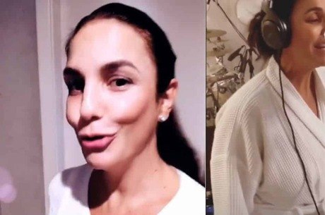 Ivete Sangalo e tratamento pós-parto