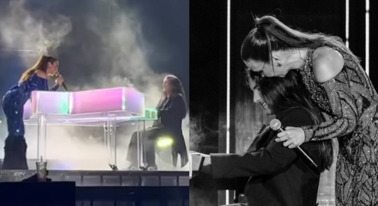 Ivete Sangalo emociona público ao chamar filho para o palco do Rock in Rio
