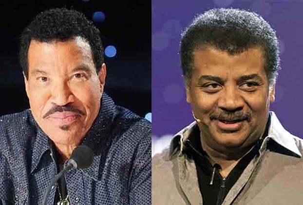 Já Lionel Richie, que é co-autor da música, teve seu rosto confundido com o astrofísico Neil deGrasse Tyson.