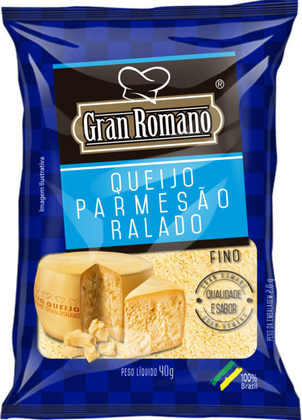 Já o queijo ralado Gran Romano apresentou uma discrepância de 76,6%.
