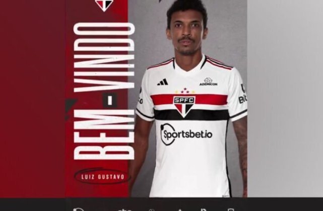 Já pensando na próxima temporada, o São Paulo anunciou a contratação do volante Luiz Gustavo e o atacante Erick. Além disso, já tem tudo acertado com Damián Bobadilla, do Cerro Porteño.