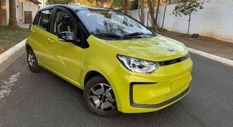 E-JS1, da JAC Motors, ficou na quarta colocação com 317 unidades licenciadas