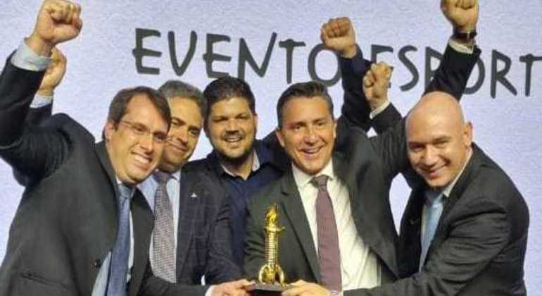 Empresários que representaram os Jogos Universitários de 2021 no Prêmio Caio