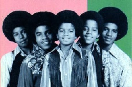 Visita dos Jackson Five com o caçula Michael Jackson