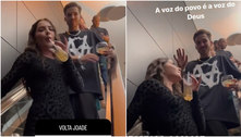Irmão entrega Jade Picon e João Guilherme juntos e faz campanha: 'Volta Joade' 