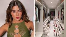 Jade Picon mostra detalhes de closet gigante, repleto de marcas de grife: 'Meu paraíso'