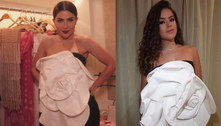 Coincidência fashion: Jade Picon posa em vestido já usado por Maisa 