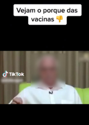 Vídeo que circula no TikTok