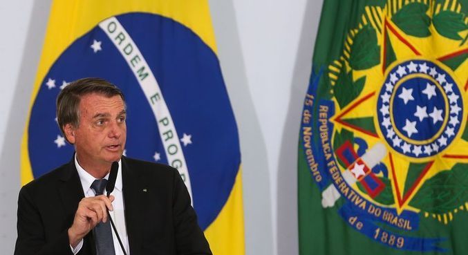 O presidente Jair Bolsonaro