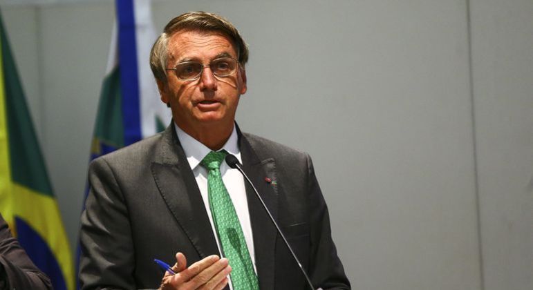 O presidente Jair Bolsonaro