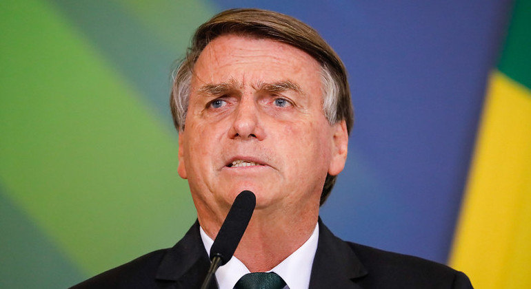 O presidente Jair Bolsonaro
