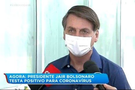 Resultado de teste de Bolsonaro dá positivo para covid-19