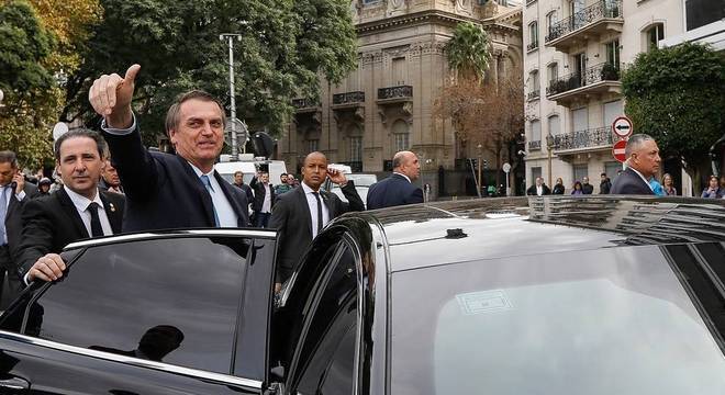 Bolsonaro falou sobre moeda Peso Real em despedida de Buenos Aires