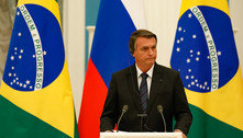 Na Rússia, Bolsonaro anuncia crédito para Petrópolis (RJ)