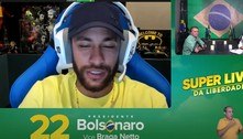 Live de Bolsonaro com Neymar e personalidades bate 1 milhão de acessos