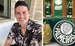 2. Já foi rejeitado pelo PalmeirasEm 2009, quando James ainda jogava no Banfield, da Argentina, o meia foi observado pelo então auxiliar técnico do Palmeiras, Jorginho. Porém, ele foi descartado por um motivo inusitado: estava acima do peso. 'Foi apenas um jogo do Banfield e ele foi trocado no intervalo. Permaneceu 45 minutos em campo. Tinha entre 17 e 18 anos e era uma 'bolinha'', disse Jorginho à ESPN