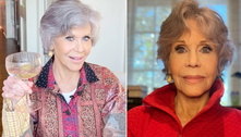 Jane Fonda celebra remissão de câncer: 'Me sentindo abençoada'