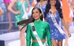 Janick Maceta, Peru, foi a terceira colocada no Miss Universo