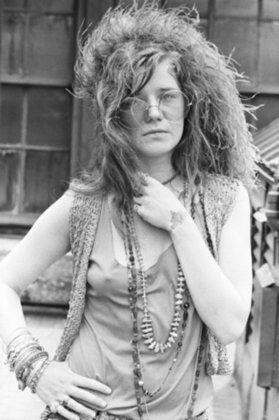 Janis Joplin - Cantora americana- Morreu em 4/10/1970 - Overdose de heroína, 