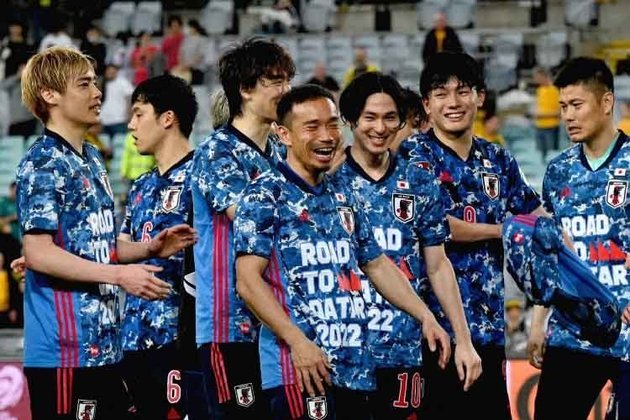 Japão - 23º colocado no ranking da FIFA.
