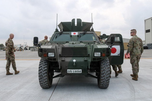 5º - JapãoPrimeiro país da lista a não possuir nenhum indicador como o melhor, o Japão alcançou a pontuação de 0.1195. A nação se destaca pela grande frota de porta-helicópteros e número de aeronaves para missões especiais de patrulha