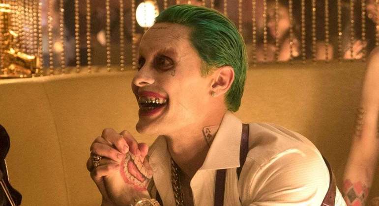 Jared Leto como Coringa no filme Esquadrão Suicida