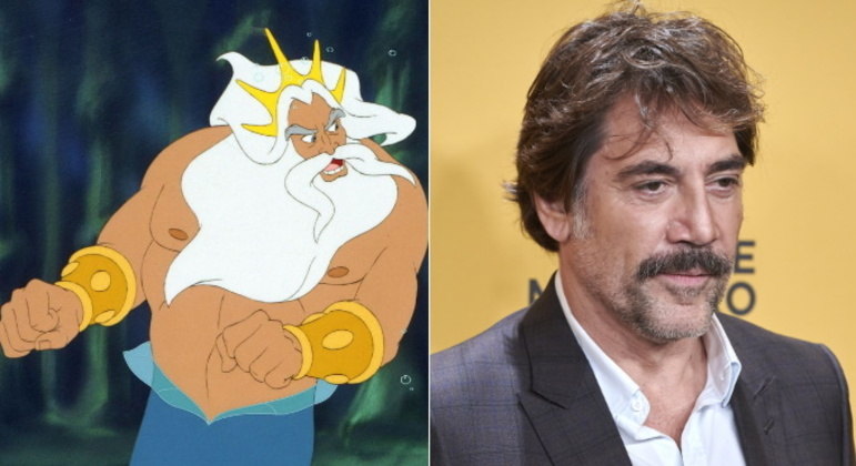 Javier Bardem será o Rei Tritão, em A Pequena SereiaO astro espanhol, de sucessos como Duna, 007 — Operação Skyfall e Onde os Fracos Não Têm Vez, interpretará o pai de Ariel, o Rei Tritão