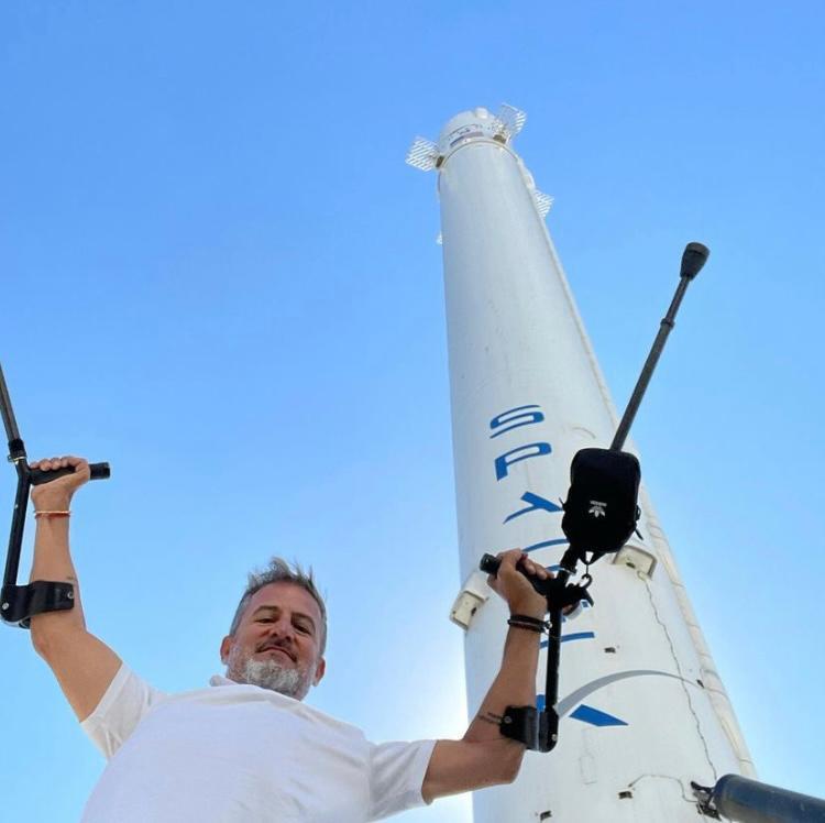 Maggi na sede da SpaceX, na Califórnia