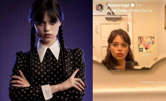 Jenna Ortega leva fãs à loucura após compartilhar música de Gal Costa: 'Muito querida' (Reprodução / Divulgação)